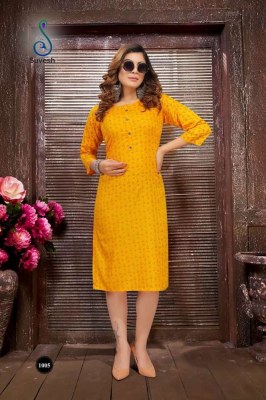 Suvesh Zubeda Vol 5 Rayon Printed Kurti catalogue manufacture  kurtis catalogs