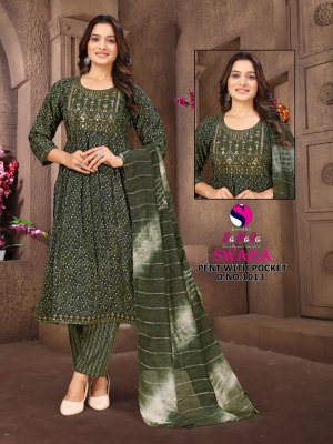 Swara vol 2 by Samara Reyon capsule foil printed handwork readymade suit catalogue at affordable rate readymade suit catalogs