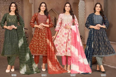Swara vol 2 by Samara Reyon capsule foil printed handwork readymade suit catalogue at affordable rate readymade suit catalogs