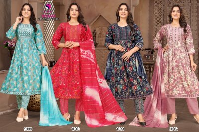 Swara vol 2 by Samara Reyon capsule foil printed handwork readymade suit catalogue at affordable rate readymade suit catalogs
