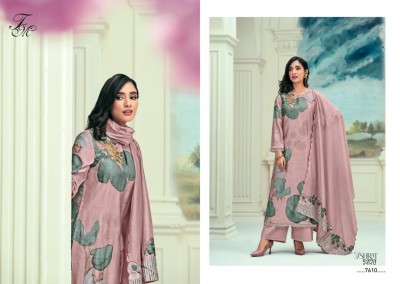 T and M by Ishrat present muslin digital printed unstitched dress material catalogue at low rate salwar kameez catalogs