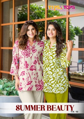 TIPS And TOPS  New Collection Co  ord Set Summer Beauty Vol 02 wholesale catalogs