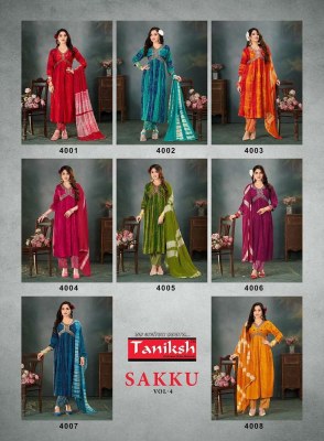 Taniksh Sakku Vol 4 Alia Cut Readymade 3pice Suits wholesale Price Sale  readymade suit catalogs