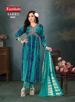 Taniksh Sakku Vol 4 Alia Cut Readymade 3pice Suits wholesale Price Sale  readymade suit catalogs