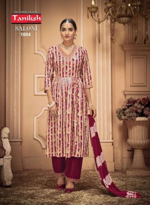 Taniksh Saloni Vol 1 Readymade Salwar suits With Handwork collection  kurtis catalogs