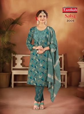 Taniksh by Saba vol 2 reyon foil print with embroidered salwar kameez catalogue salwar kameez catalogs