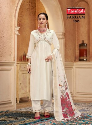 Taniksh by Sargam vol 1 plain muslin aliya cut readymade suit catalogue at affordable rate readymade suit catalogs