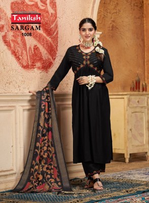 Taniksh by Sargam vol 1 plain muslin aliya cut readymade suit catalogue at affordable rate readymade suit catalogs