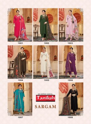 Taniksh by Sargam vol 1 plain muslin aliya cut readymade suit catalogue at affordable rate readymade suit catalogs