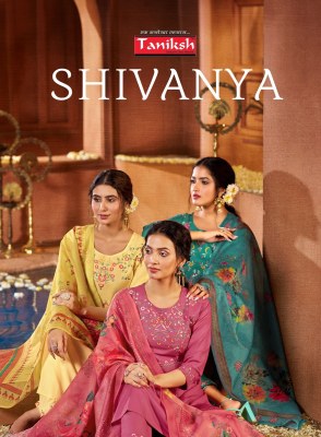 Taniksh by Shivanya vol 1 reyon printed embroidred readymade suit catalogue at affordable rate Taniksh