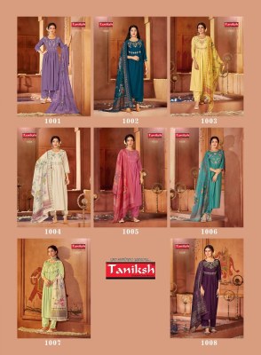 Taniksh by Shivanya vol 1 reyon printed embroidred readymade suit catalogue at affordable rate readymade suit catalogs