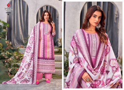 Tanishk Fashion by Gazal Bandhani pure lawn cotton printed unstitched dress material catalogue at low rate salwar kameez catalogs