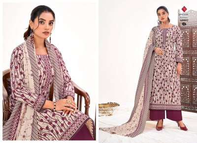 Tanishk fashion by Sanjh pure cotton printed unstitched Pakistani suit catalogue   pakistani suit catalogs