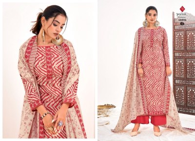 Tanishk fashion by Sanjh pure cotton printed unstitched Pakistani suit catalogue   pakistani suit catalogs