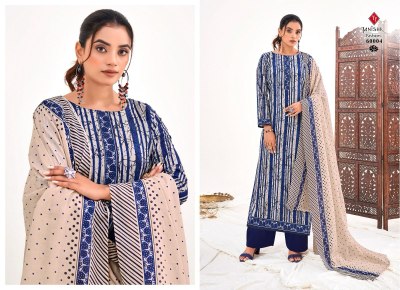 Tanishk fashion by Sanjh pure cotton printed unstitched Pakistani suit catalogue   pakistani suit catalogs