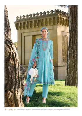 Tasavvur by Kailee fashion pure chikankari printed kurti pant and dupatta catalogue readymade suit catalogs