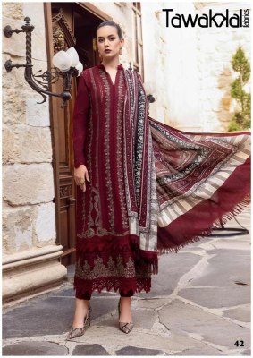 Tawakkal by Mehroz present luxury heavy cotton collection vol 5 unstiutched dress material catalogue at low rate salwar kameez catalogs