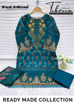 Tehreem vol 2 by Gull Ahmed Pakistani ready made suit catalogue at amavi expo pakistani suit catalogs