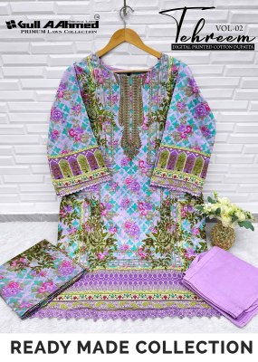 Tehreem vol 2 by Gull Ahmed Pakistani ready made suit catalogue at amavi expo pakistani suit catalogs