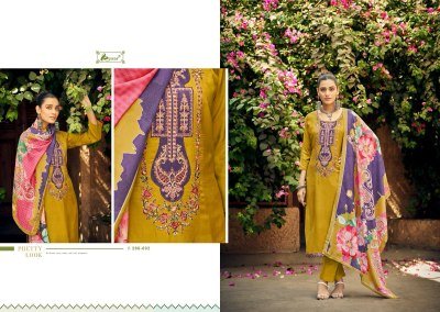 The Eknoor Choice Summer Collection Pure Viscose Muslin Rayon And Simer Silk Dress Material Wholesale dress material catalogs
