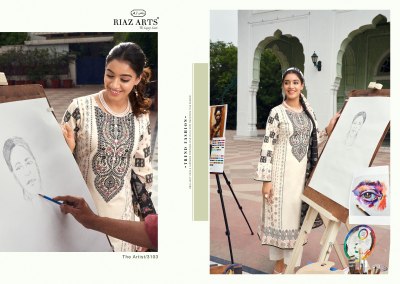 The artist by Riaz arts pure karachi digital printed unstitched dress material catalogue at affordable rate salwar kameez catalogs