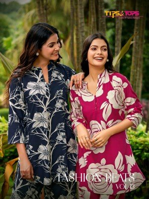 Tips And Tops Fashion Beats Vol 13 Festive Heavy Rayon Printed Co Ord Set Collection Wholesale co ord set catalogs