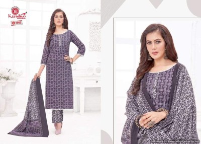 Tulip vol 1 by Kundan pure cotton printed kurti pant and dupatta catalogue at affordable rate readymade suit catalogs