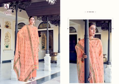 Tulsi edition 2 by Alok suit premium cotton hand work dress material catalogue  salwar kameez catalogs