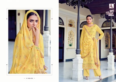 Tulsi edition 2 by Alok suit premium cotton hand work dress material catalogue  salwar kameez catalogs