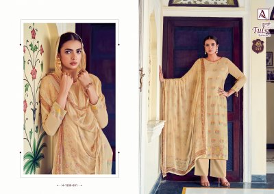 Tulsi edition 2 by Alok suit premium cotton hand work dress material catalogue  salwar kameez catalogs