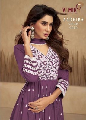 Vamika Aadhira Vol 5 d n 1107 f to 1107 j Nayra Style Readymade suits catalogue  Vamika nx