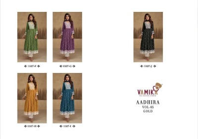 Vamika Aadhira Vol 5 d n 1107 f to 1107 j Nayra Style Readymade suits catalogue  kurtis catalogs