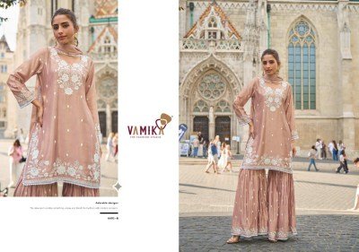 Vamika TM Anamika Vol 3  Heavy Chinon Suit Collection with Dupatta Wholesale readymade suits