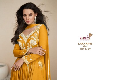 Vamika by Arihant Lakhnavi vol 5 exclusive fancy sharara suit catalogue at low rate readymade suit catalogs