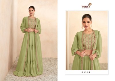 Vamika by Celebrity vol 2 pure BSY fiona designer lehenga choli with shrug catalogue at wholesale price lehenga choli catalogs