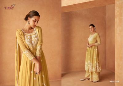 Vamika by Shhirat heavy georgette thread embroidered fancy anarkali suit catalogue at low rate fancy Anarkali suit catalogs