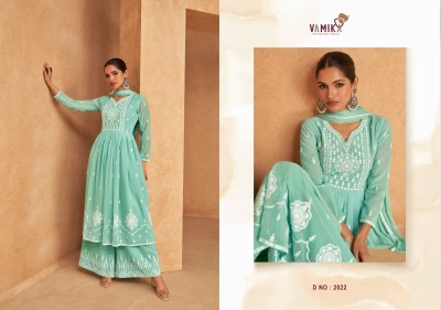 Vamika by Shhirat heavy georgette thread embroidered fancy anarkali suit catalogue at low rate fancy Anarkali suit catalogs