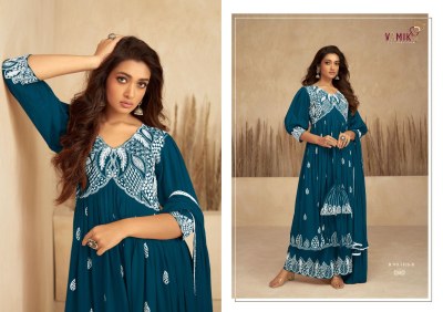 Vamika present Lakhanavi vol 7 Gold exclusive super hit heavy reyon readymade suit catalogue at low rate on amaviexpo salwar kameez catalogs