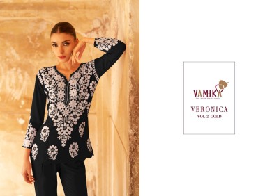 Vamika present Veronica Vol 2 Gold presenting exclusive heavy reyon co ord set catalogue at wholesale price co ord set catalogs