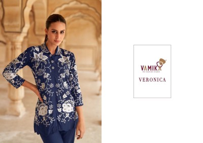 Vamika veronica code set catalogue with sequeans work kurtis catalogs