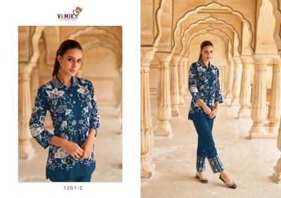 Vamika veronica code set catalogue with sequeans work kurtis catalogs