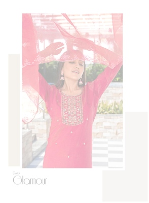 Vamika vol 1 by Kashida Heavy Roman Shimmer top bottom with dupatta collection at affordable rate readymade suit catalogs
