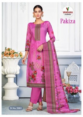 Vandana fashion by Pakiza vol 2 indo cotton with designer printed dress material unstitched catalogue salwar kameez catalogs