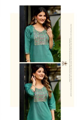 Vaniska Five Star Vol 2 Vatican Silk Kurti Heavy Embroidery Designer Kurtis Set Wholesale kurtis catalogs
