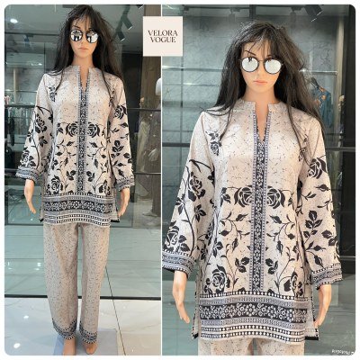 Velora Vogue Turkish Style Poly Linen Co-ord Set  7 Designs  Sizes L 40 XXL 44  Top and Pant wholesale kurtis catalogs kurtis catalogs