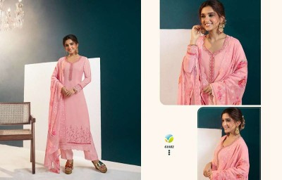 Vinay Fashion Silkina Royal Crepe vol 40 Embroidered Dress Materials catalogue wholesale price   salwar kameez catalogs