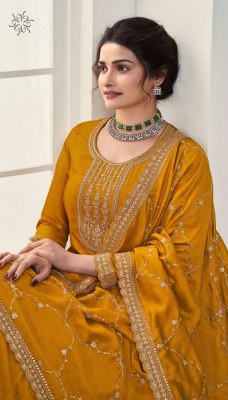 Vinay Kuleesh Aaliya Vol 2 Design No 67741 to 67746 Designer Embroidered Silk Georgette Anarkali  Dress Wholesale Rate  salwar kameez catalogs