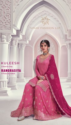 Vinay Kuleesh Rangrasiya Design no 69541 to 69546 Designer Embordered Salwar Kameez Buy Online shopping  Kuleesh