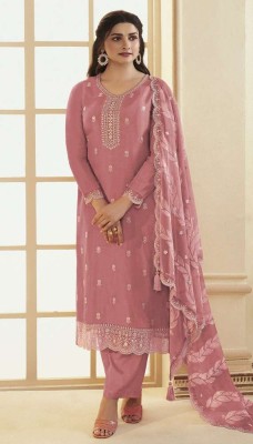 Vinay Kuleesh Shohini Embroidered Dola Suits With Organza Dupatta Dress Materials Catalogue wholesale rate  salwar kameez catalogs