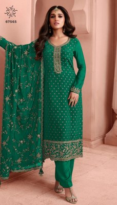 Vinay kuleesh by Swarnaa dola jacquard with embroidered unstitched designer salwar suit catalogue salwar kameez catalogs